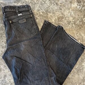 Wrangler Wanderer Black Flare Jeans